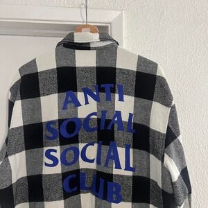 Anti Social Social Club Flannel - Men's Large